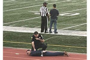 Brentwood: High school staff member arrested, tackled at football game after breaking ban